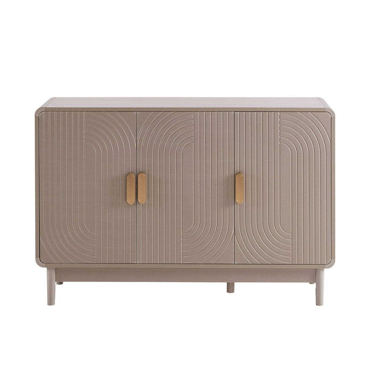 Dusklia - Marnie 3 Door Sideboard - Taupe