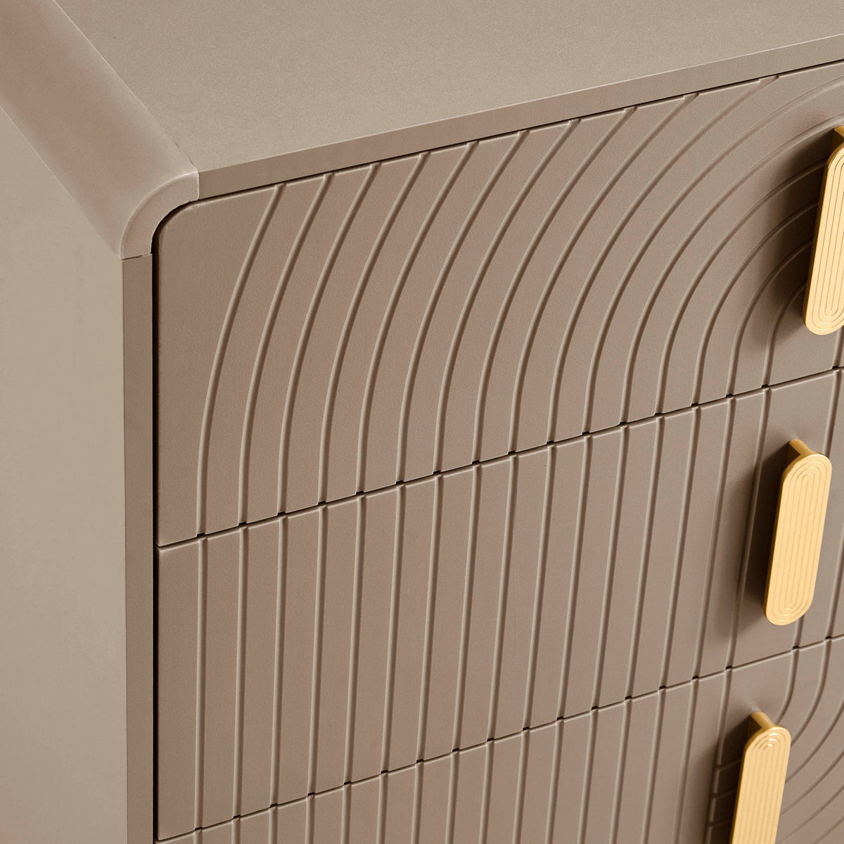 Dusklia - Marnie 3 Drawer Chest - Taupe