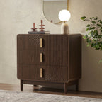 Dusklia - Marnie 3 Drawer Chest - Walnut