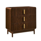 Dusklia - Marnie 3 Drawer Chest - Walnut