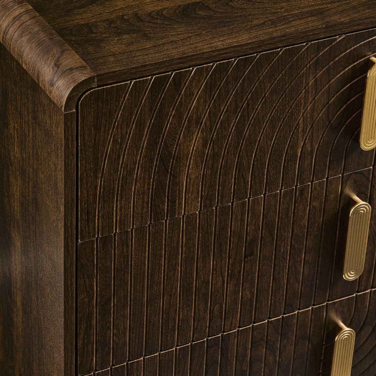 Dusklia - Marnie 3 Drawer Chest - Walnut