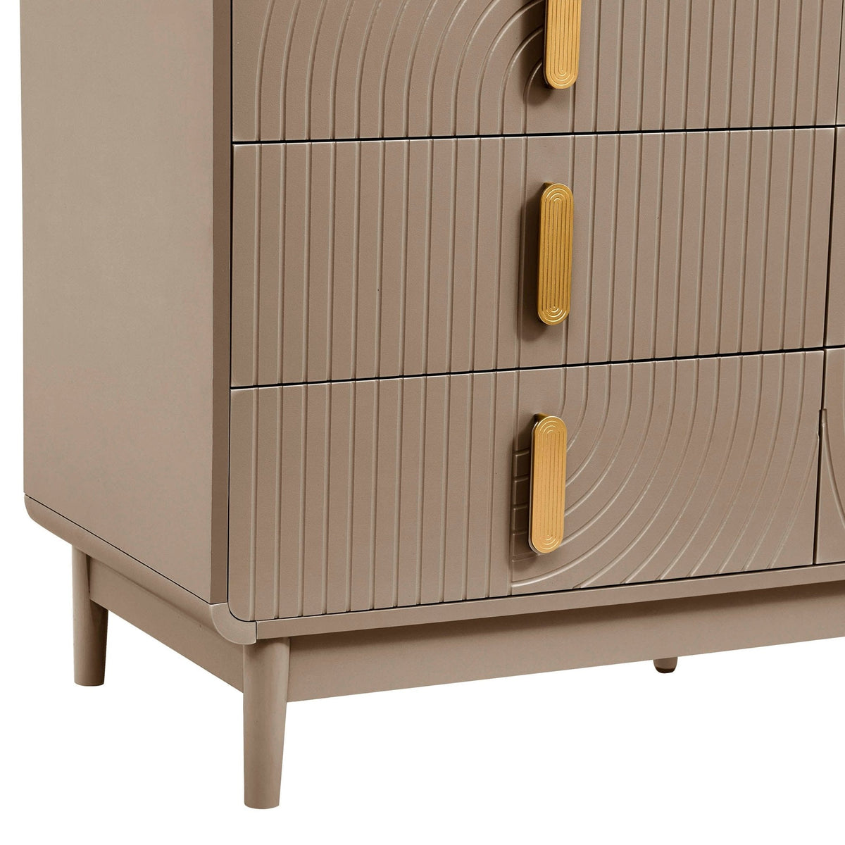 Dusklia - Marnie 6 Drawer Chest - Taupe