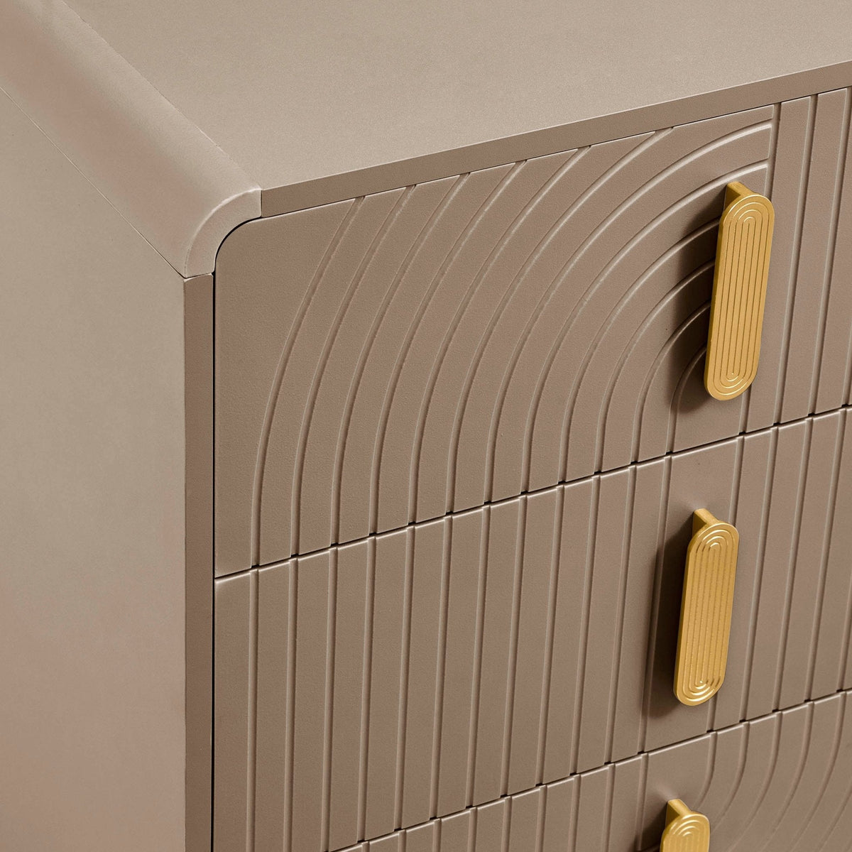 Dusklia - Marnie 6 Drawer Chest - Taupe