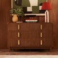 Dusklia - Marnie 6 Drawer Chest - Walnut