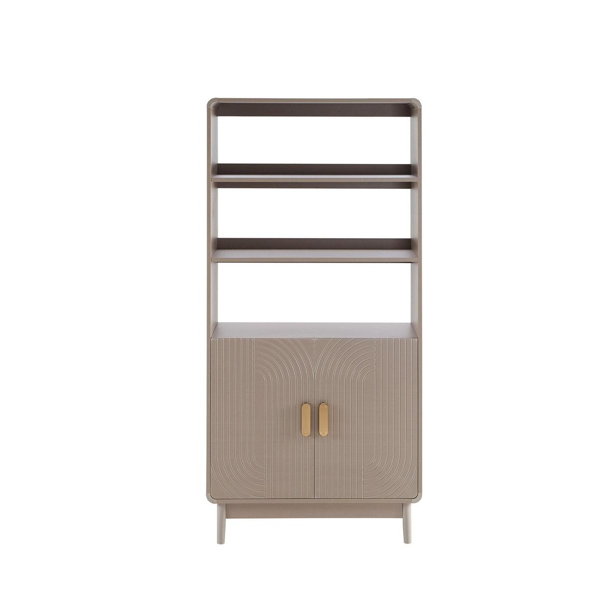 Dusklia - Marnie Bookshelf - Taupe