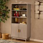 Dusklia - Marnie Bookshelf - Taupe