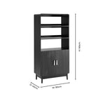 Dusklia - Marnie Bookshelf - Taupe