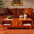 Dusklia - Marnie Coffee Table - Burnt Orange