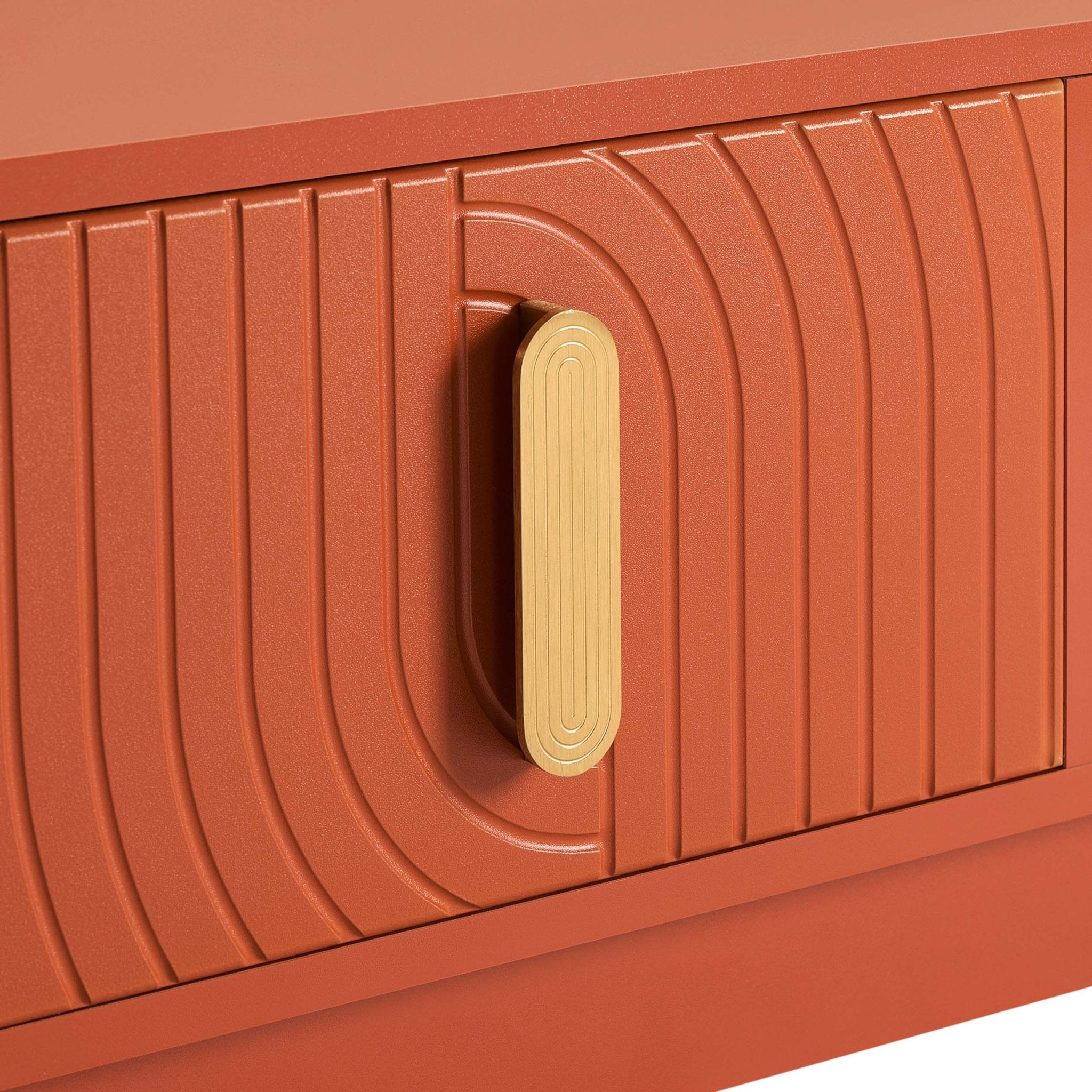 Dusklia - Marnie Coffee Table - Burnt Orange