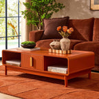 Dusklia - Marnie Coffee Table - Burnt Orange