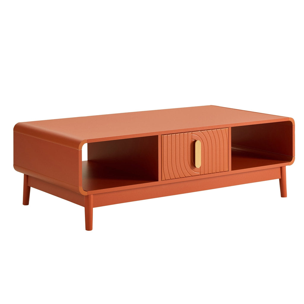 Dusklia - Marnie Coffee Table - Burnt Orange