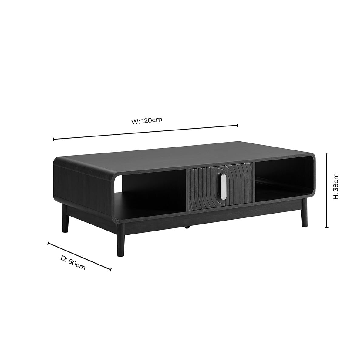 Dusklia - Marnie Coffee Table - Taupe