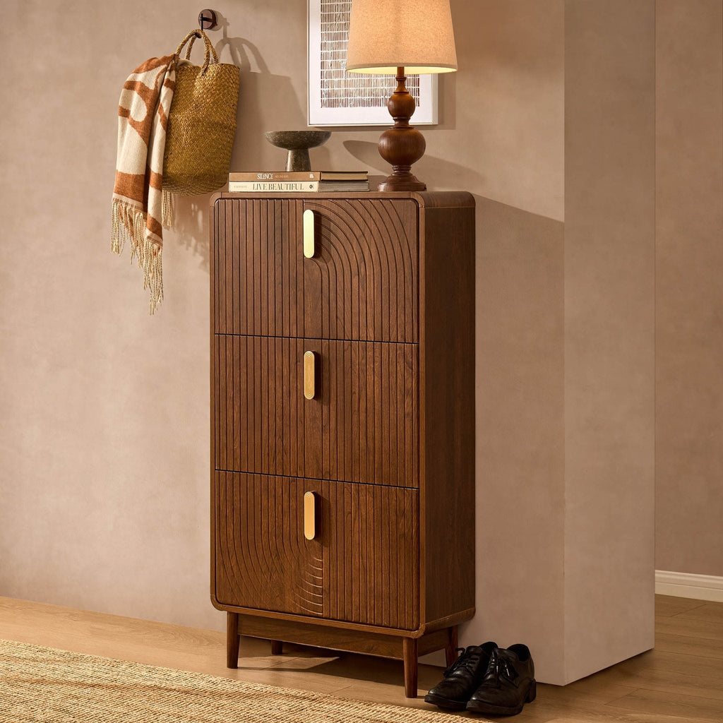 Dusklia - Marnie Shoe Storage - Walnut