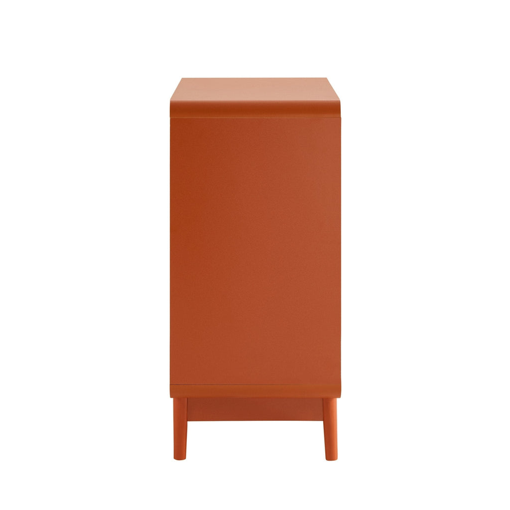 Dusklia - Marnie Small Bookcase - Burnt Orange