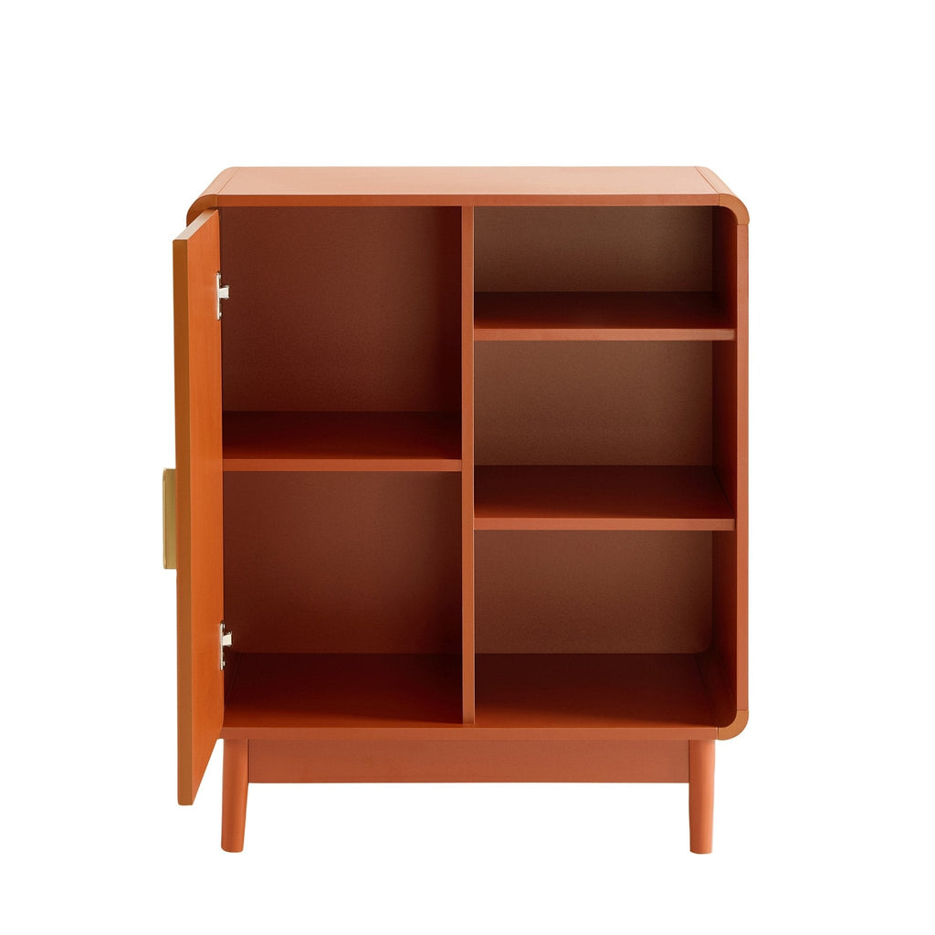 Dusklia - Marnie Small Bookcase - Burnt Orange
