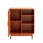 Dusklia - Marnie Small Bookcase - Burnt Orange