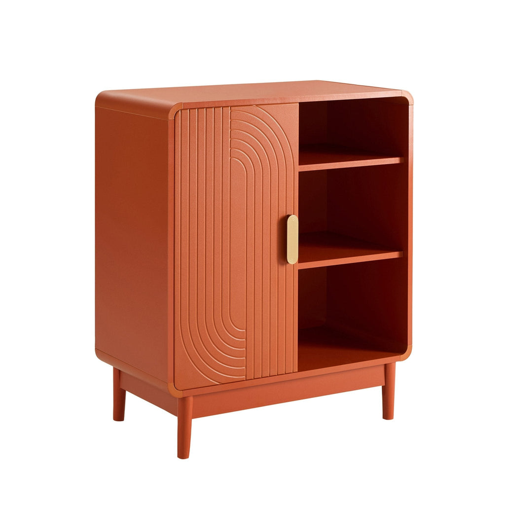 Dusklia - Marnie Small Bookcase - Burnt Orange