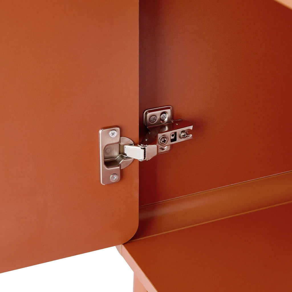 Dusklia - Marnie Small Bookcase - Burnt Orange