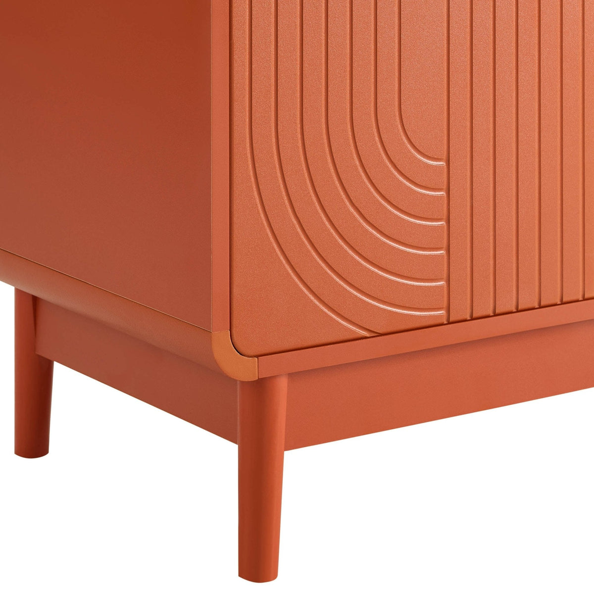 Dusklia - Marnie Small Bookcase - Burnt Orange
