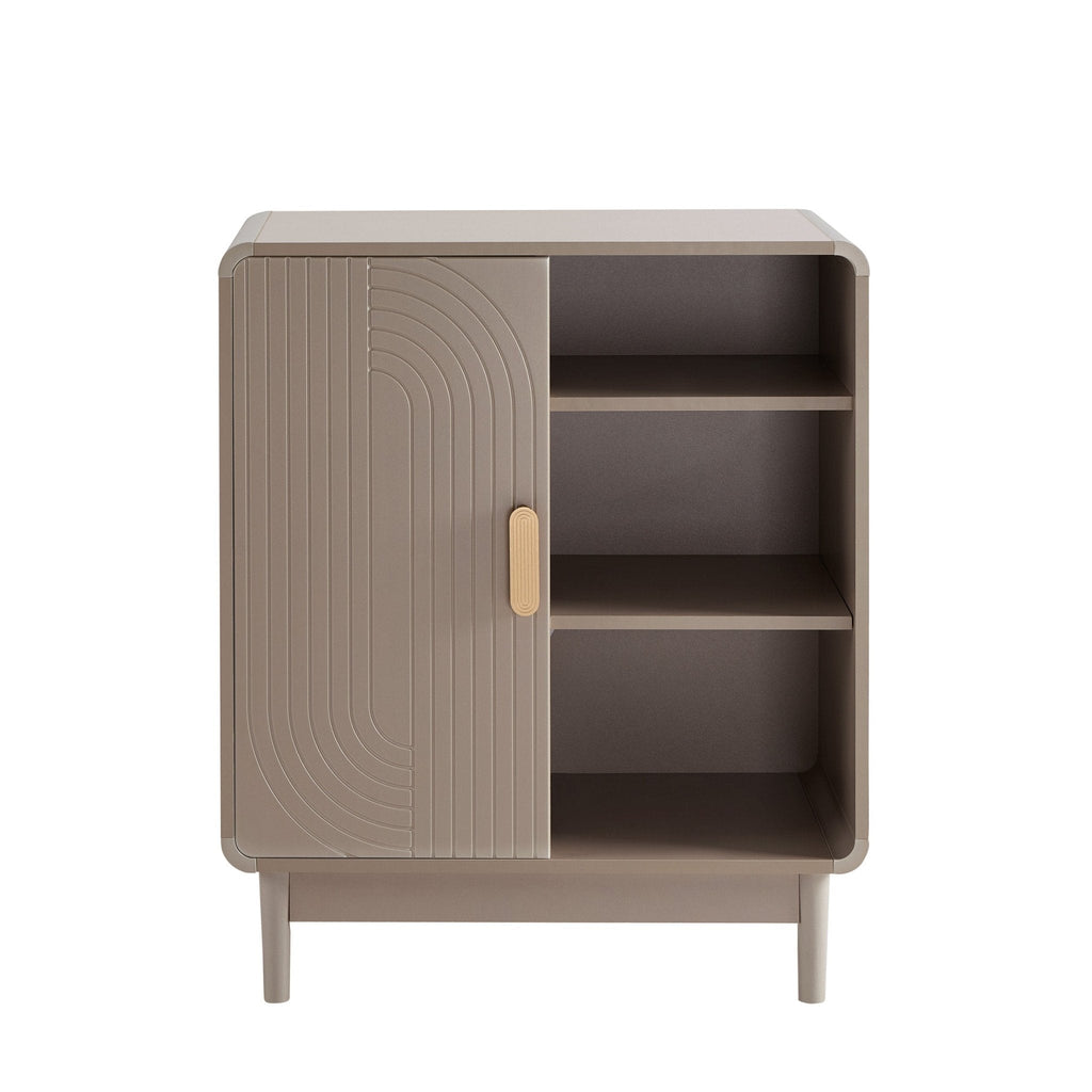 Dusklia - Marnie Small Bookcase - Taupe