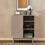 Dusklia - Marnie Small Bookcase - Taupe