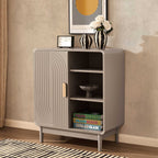 Dusklia - Marnie Small Bookcase - Taupe