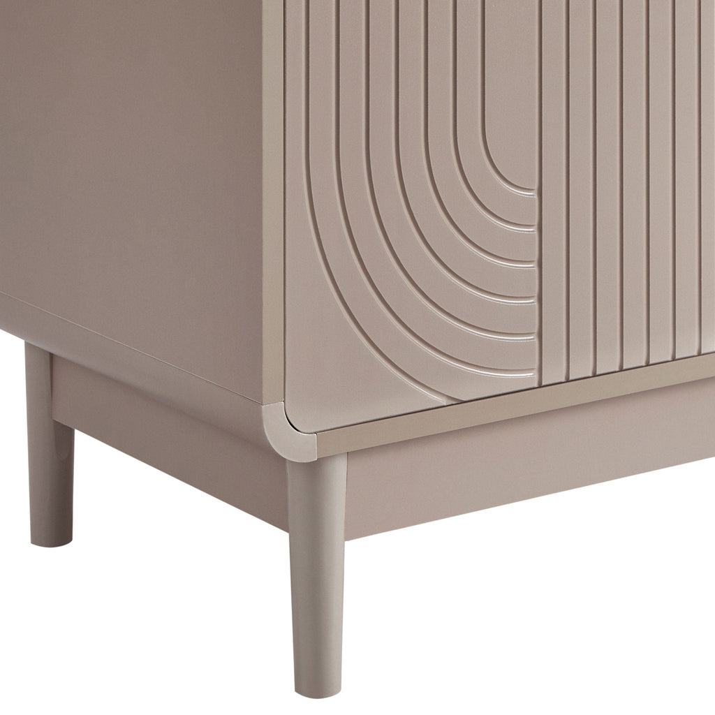 Dusklia - Marnie Small Bookcase - Taupe
