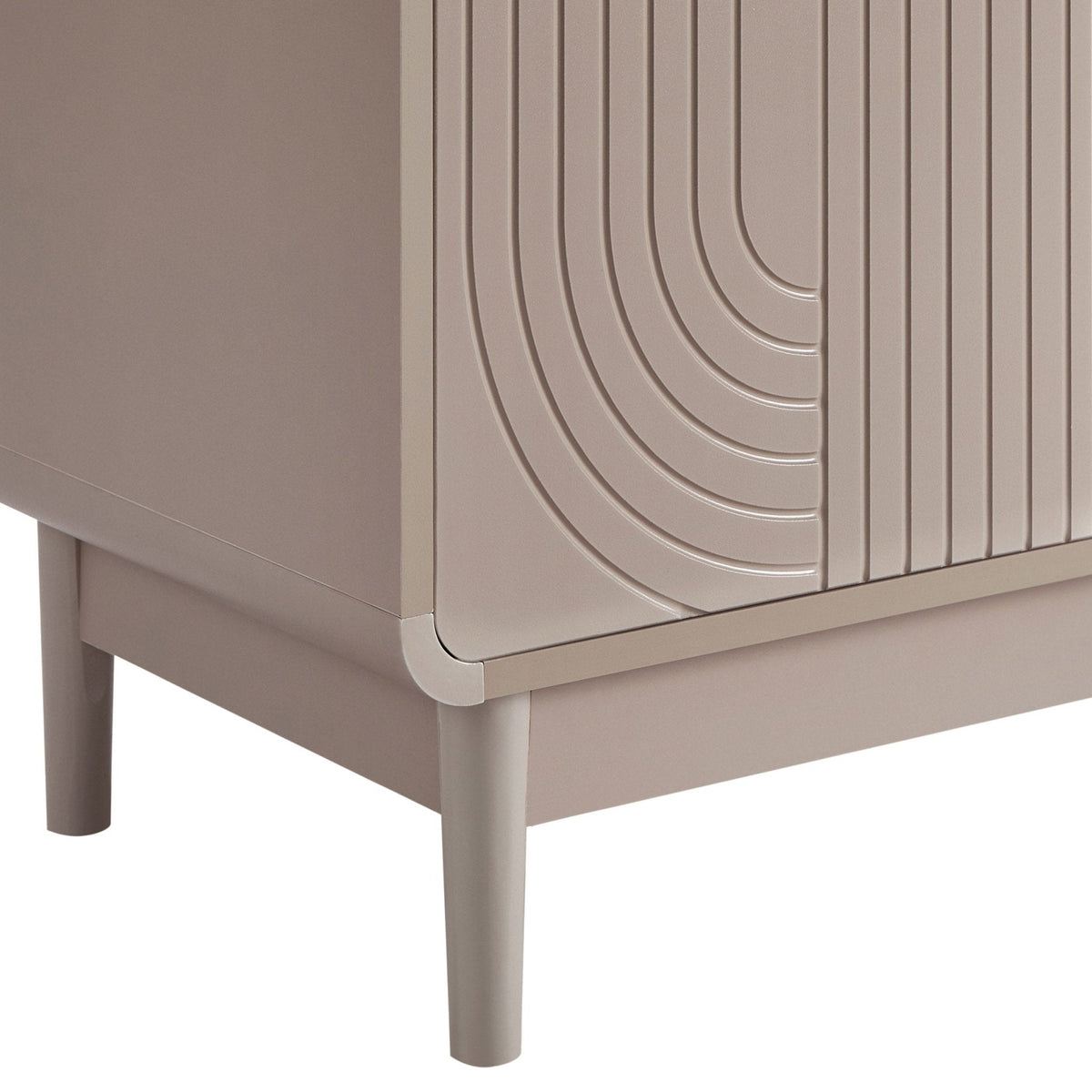 Dusklia - Marnie Small Bookcase - Taupe