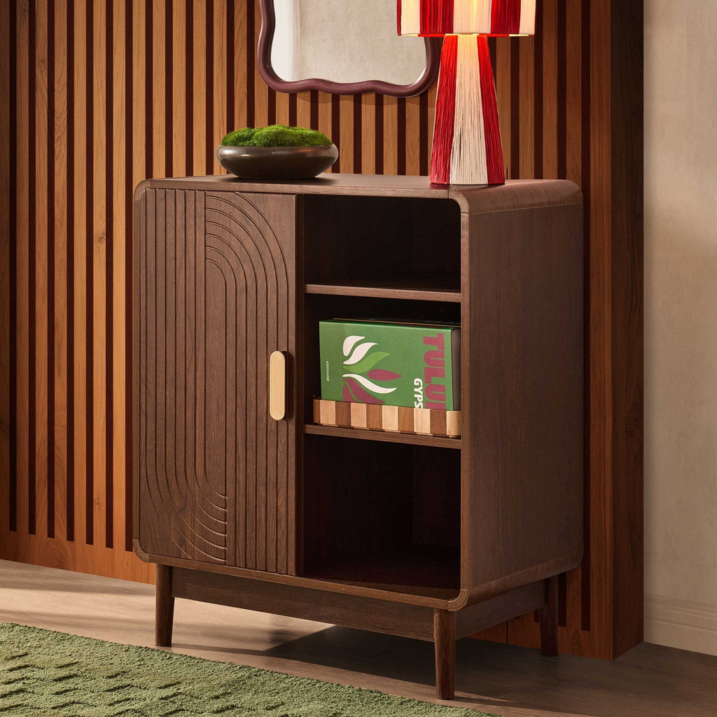 Dusklia - Marnie Small Bookcase - Walnut