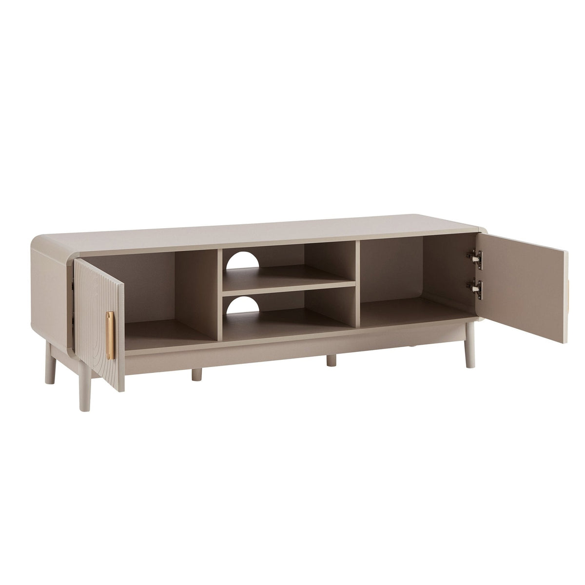 Dusklia - Marnie Tv Unit for TVs up to 60- Taupe