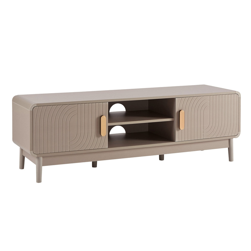Dusklia - Marnie Tv Unit for TVs up to 60- Taupe