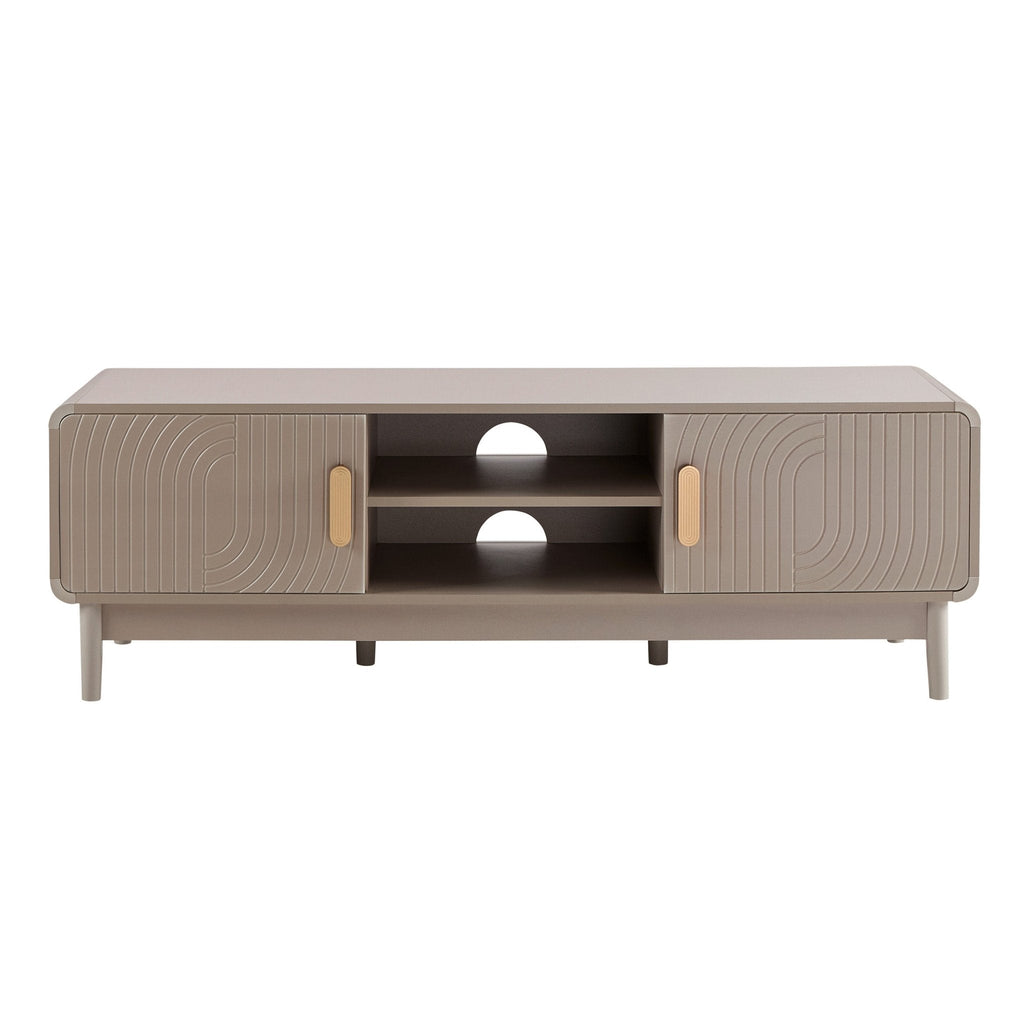 Dusklia - Marnie Tv Unit for TVs up to 60- Taupe