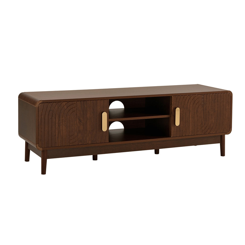 Dusklia - Marnie Tv Unit for TVs up to 60 - Walnut