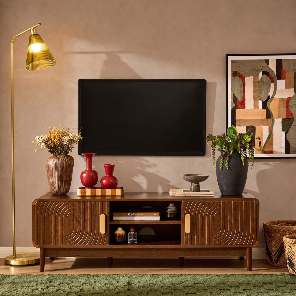 Dusklia - Marnie Tv Unit for TVs up to 60 - Walnut