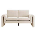 Dusklia - Marseille 2 Seater Sofa - Chenille Ivory