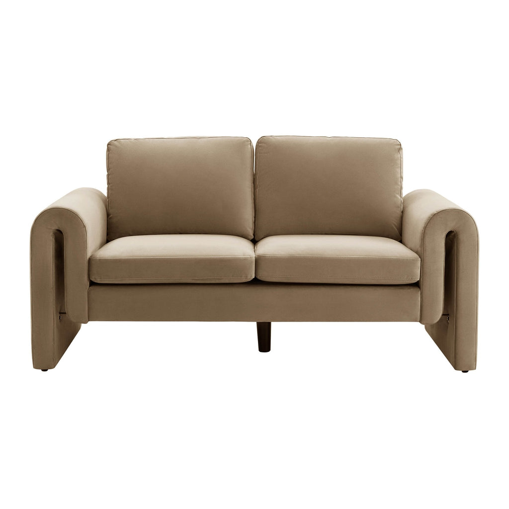 Dusklia - Marseille 2 Seater Sofa - Latte