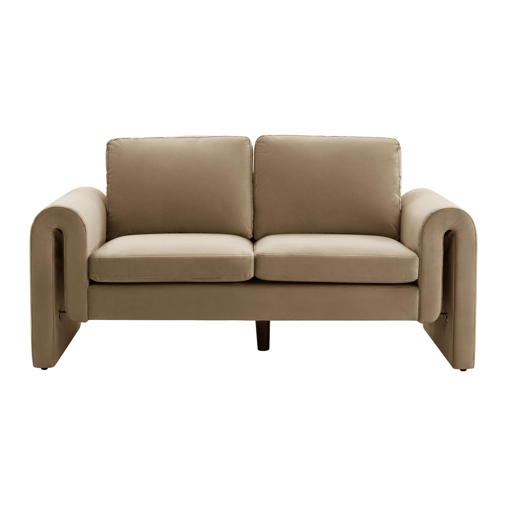 Dusklia - Marseille 2 Seater Sofa - Latte