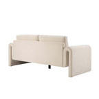 Dusklia - Marseille 3 Seater Sofa - Chenille Ivory