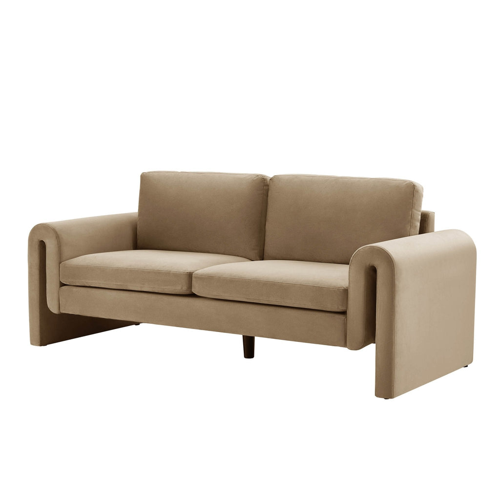 Dusklia - Marseille 3 Seater Sofa - Latte
