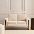 Dusklia - Marseille Small 2 Seater Sofa - Chenille Ivory