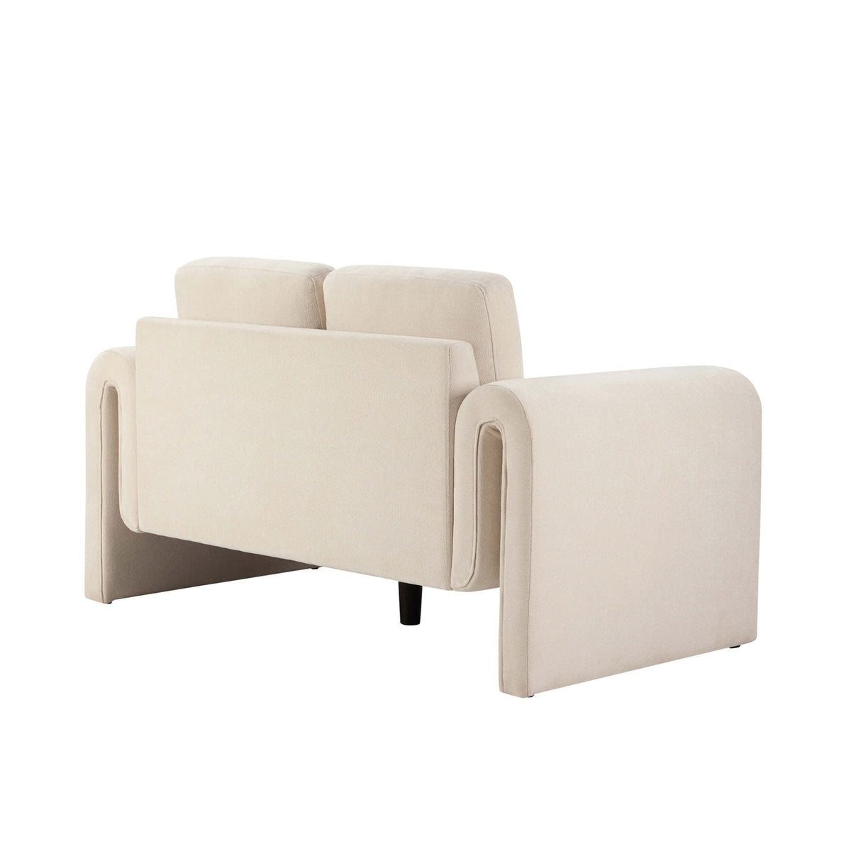 Dusklia - Marseille Small 2 Seater Sofa - Chenille Ivory
