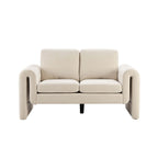 Dusklia - Marseille Small 2 Seater Sofa - Chenille Ivory