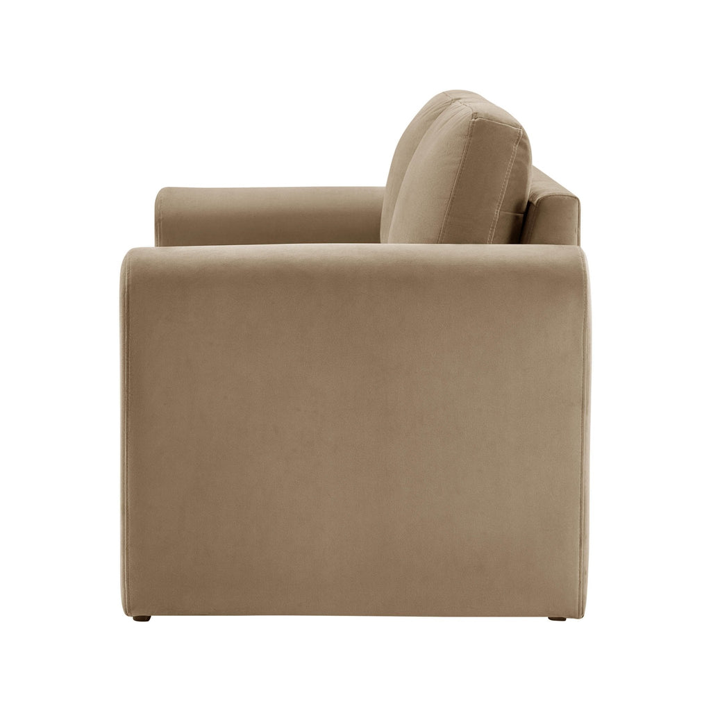 Dusklia - Marseille Small 2 Seater Sofa - Latte