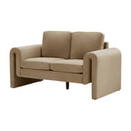 Dusklia - Marseille Small 2 Seater Sofa - Latte