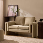 Dusklia - Marseille Small 2 Seater Sofa - Latte