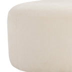 Dusklia - Marseille Pouffe - Chenille Ivory