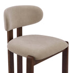 Dusklia - Matty Set of 2 Dining Chairs - Chenille Oatmeal