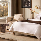 Dusklia - Maya Accent Chair - Cream Linen