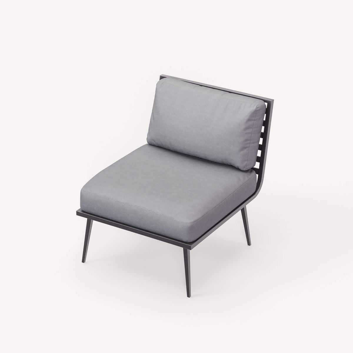 Dusklia - Mayfair Outdoor 8 Seater Corner Lounge Set with Fire Pit and Bench - Grey