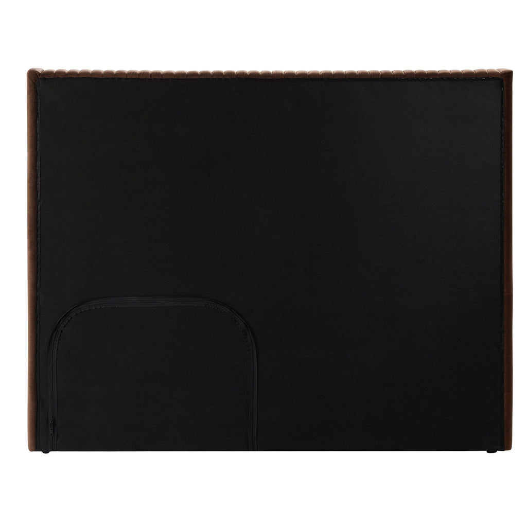Dusklia - Melrose Ottoman Storage Bed - Cappuccino